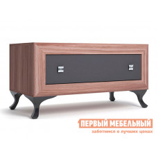 Обувница  Тумба широкая Модена Ясень шимо темный / Антрацит