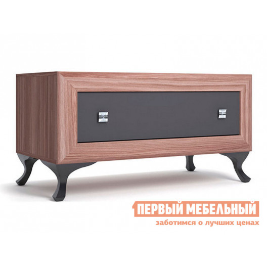 Обувница  Тумба широкая Модена Ясень шимо темный / Антрацит
