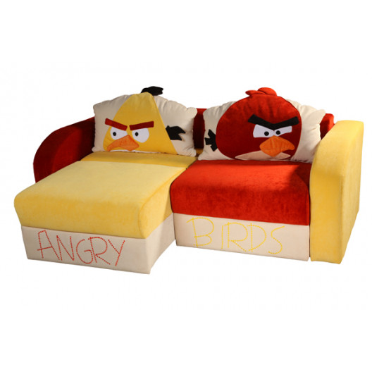 Детский диван Angry Birds Детский диван Angry Birds