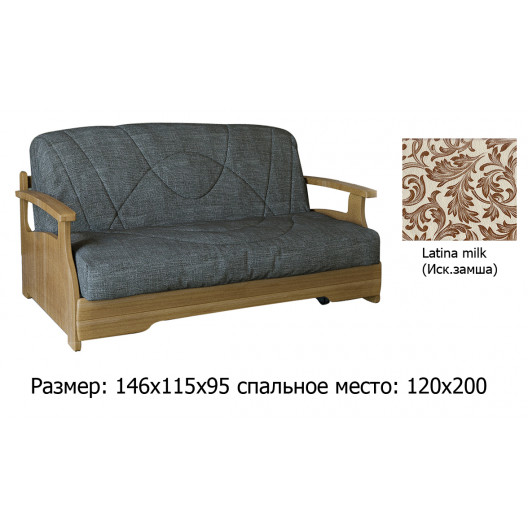 Диван аккордеон Лотос МДФ л009