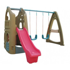 Игровой комплекс Башня с качелями L-602+603С Lerado