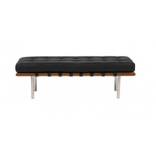 DG-HOME Кушетка Barcelona Bench Black Leather