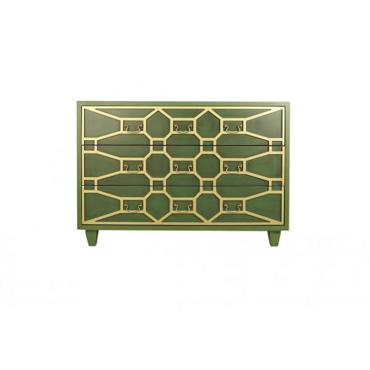 Комод emerald (etg-home) зеленый 111x78x43 см. Комод emerald (etg-home) зеленый 111x78x43 см.