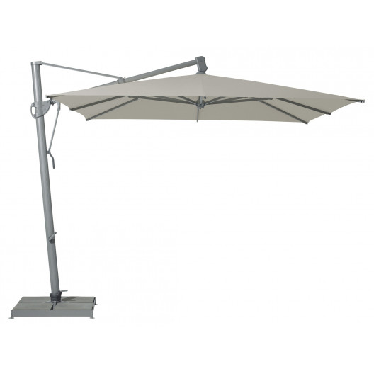 Уличный зонт sunflex (glatz) серый 300x270x300 см. Уличный зонт sunflex (glatz) серый 300x270x300 см.