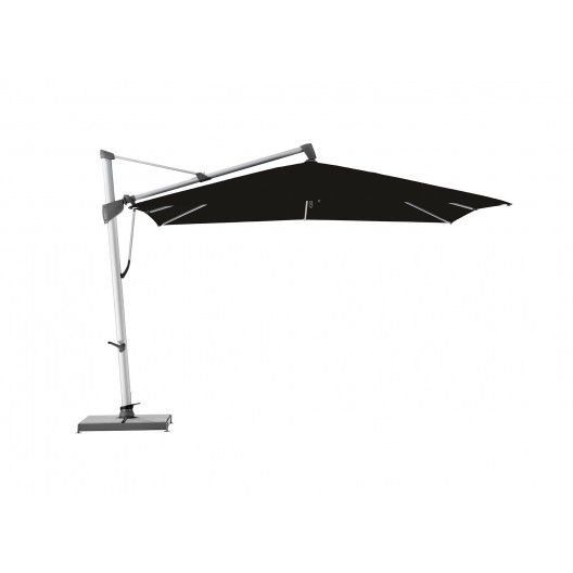 Уличный зонт sombrano s+ (glatz) черный 300x300x300 см.