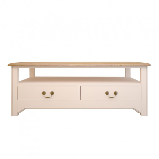Журнальный стол olivia (etg-home) бежевый 120x45x65 см.