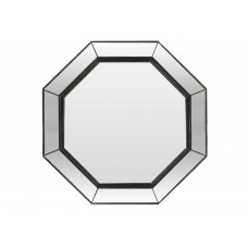Зеркало ручной работы espresso (bountyhome) черный 60.0x60.0x5.0 см.