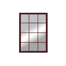 Зеркало florence (etg-home) красный 100x140x3 см.