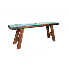 Скамья сахаров (like lodka) бирюзовый 120x45x30 см.