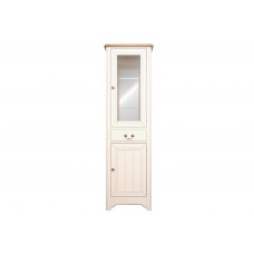 Шкаф-витрина olivia (etg-home) бежевый 50.0x170.0x40.0 см.