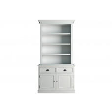 Книжный шкаф palermo (etg-home) белый 130.0x210.0x42.0 см.