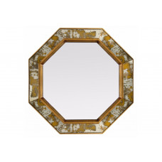 Зеркало sebastien (bountyhome) золотой 60.0x60.0x5.0 см.