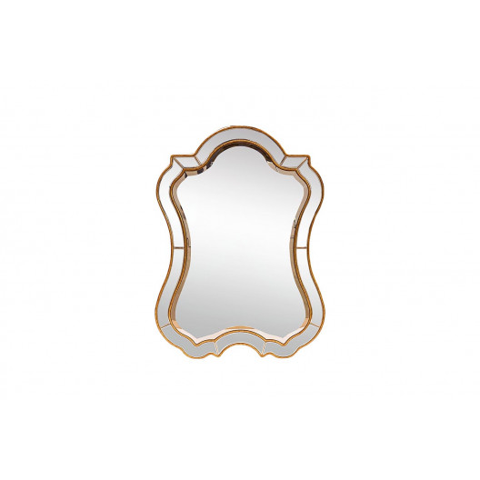 Зеркало (garda decor) золотой 74x102 см.