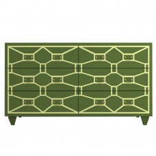 Комод emerald (etg-home) зеленый 160.0x90.0x43.0 см. Комод emerald (etg-home) зеленый 160.0x90.0x43.0 см.