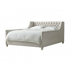 Кровать devyn tufted bed (ml) бежевый 174x100x215 см.