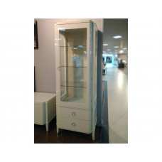 Витрина modena (fratelli barri) белый 70x200x49 см.