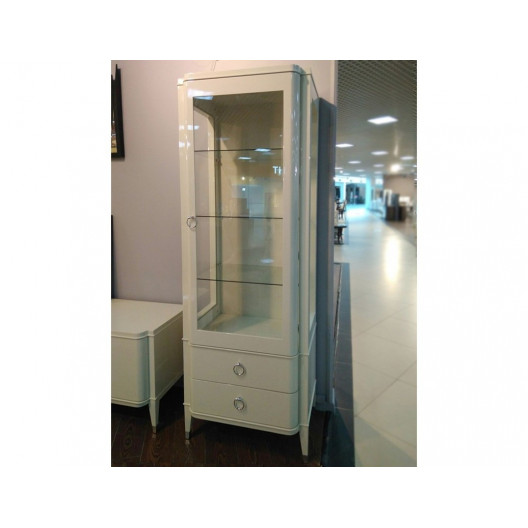 Витрина modena (fratelli barri) белый 70x200x49 см.