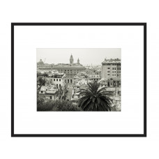 Авторская арт-фотография летняя генуя (george rouchin photography) черный 67x56 см.
