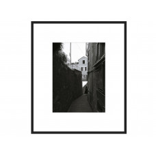 Авторская арт-фотография узкие улочки портофино (george rouchin photography) черный 58x69 см.