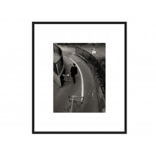 Авторская арт-фотография look left (george rouchin photography) черный 40x48 см.