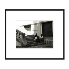 авторская арт-фотография на троих (george rouchin photography) черный 69x58 см.
