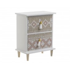 Шкатулка-комод elisabeth (to4rooms) белый 18.0x22.0x10.0 см.