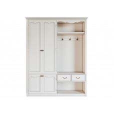 Шкаф-прихожая leontina (etg-home) бежевый 160x205x40 см.