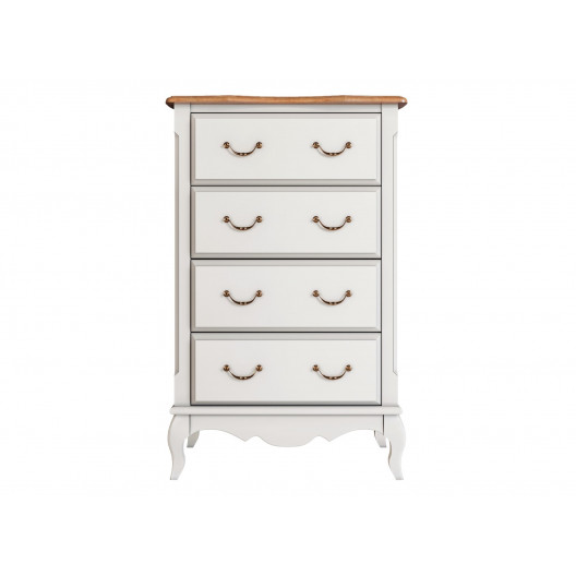 Комод leontina (etg-home) бежевый 60x100x40 см.