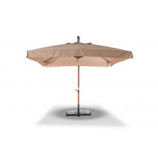Зонт «корсика» на алюминиевой опоре (outdoor) бежевый 300x280x300 см.