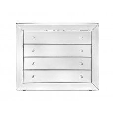 Комод prado (zmebel) серебристый 120x90x45 см.