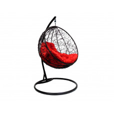 Подвесное кресло kokos black promo (goodgarden) черный 95x195x85 см.