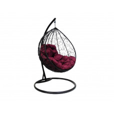 Подвесное кресло tropica black promo (goodgarden) черный 106x195x74 см.