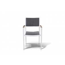 Стул обеденный из алюминия монтелло (outdoor) белый 65x86x55 см. Стул обеденный из алюминия монтелло (outdoor) белый 65x86x55 см.