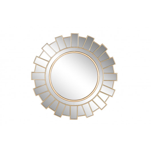 Зеркало (garda decor) золотой 100x100 см.
