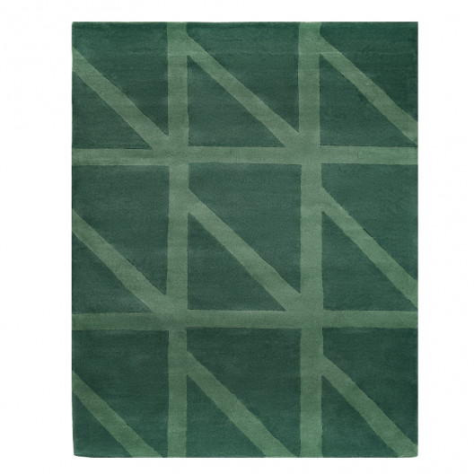 Ковер geometric dance (tkano) зеленый 230x160 см.
