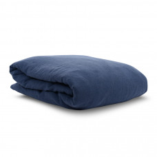 Пододеяльник essential (tkano) синий 200x200 см.