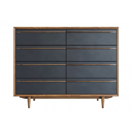 Комод bruni black (etg-home) черный 125x100x45 см. Комод bruni black (etg-home) черный 125x100x45 см.