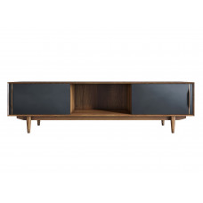 Тумба под tv bruni black (etg-home) коричневый 160x44x40 см. Тумба под tv bruni black (etg-home) коричневый 160x44x40 см.