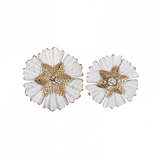Комплект панно floret (2 шт) (desondo) золотой 3 см.