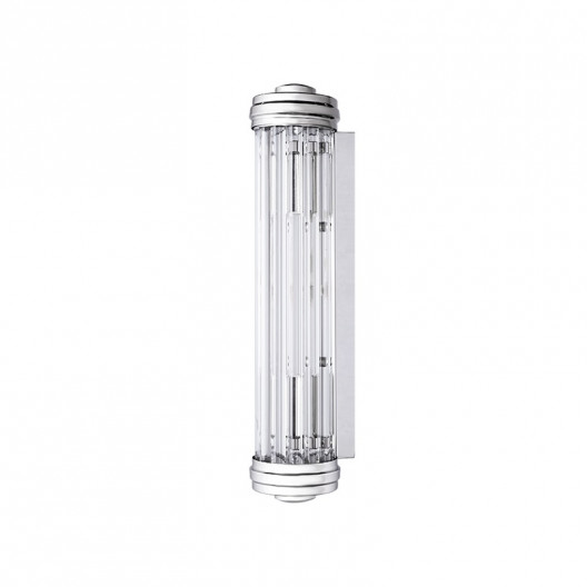Бра glasscane (desondo) серебристый 8x40x10 см.