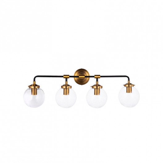 Бра bistro globe (desondo) золотой 79x26x19 см.