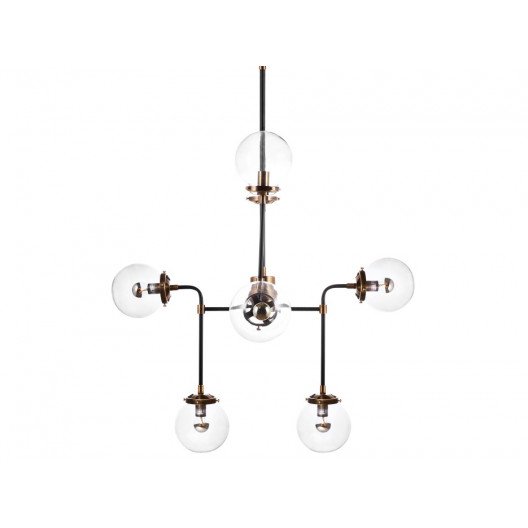 Люстра bistro globe (desondo) черный 85x70x85 см.