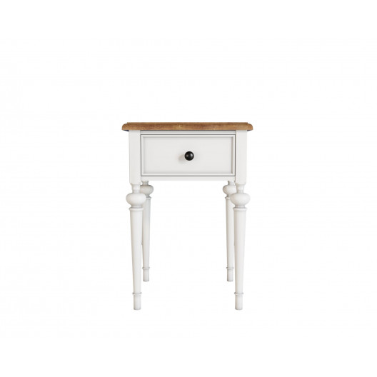 Тумбочка в стиле прованс odri с одним ящиками (etg-home) белый 40x60x35 см. Тумбочка в стиле прованс odri с одним ящиками (etg-home) белый 40x60x35 см.