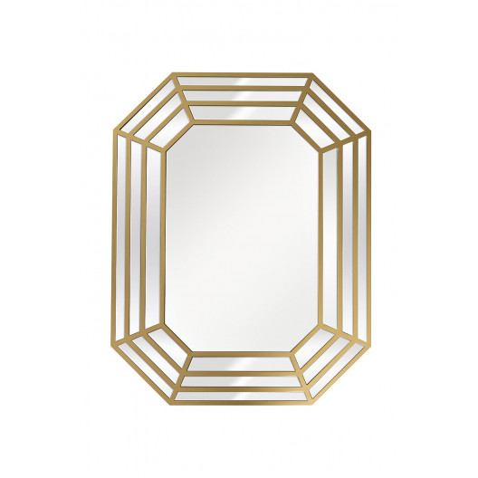 Зеркало (garda decor) золотой 70x90x1 см. Зеркало (garda decor) золотой 70x90x1 см.