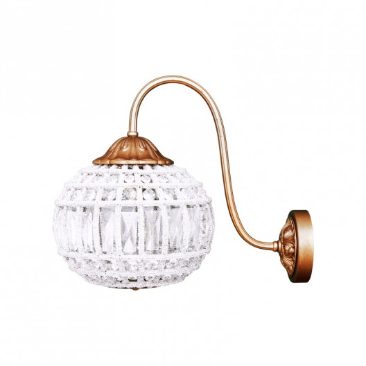 Бра kasbah orb (desondo) золотой 25x34x41 см.