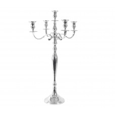 Канделябр mellie (to4rooms) серебристый 37.0x75.0x37.0 см.