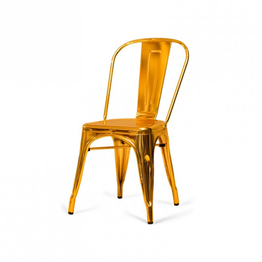 Стул tolix marais a (desondo) золотой 50x85x45 см.