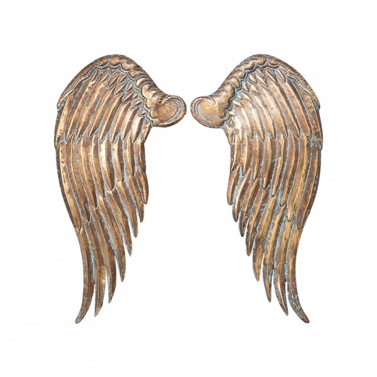 Декор настенный wings keizer (desondo) бронзовый 67x70x2 см.