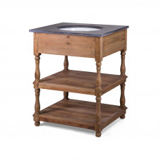Тумба с раковиной frodine (desondo) коричневый 70x86x60 см.