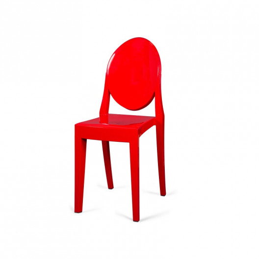 Стул victoria ghost (desondo) красный 48x91x38 см. Стул victoria ghost (desondo) красный 48x91x38 см.